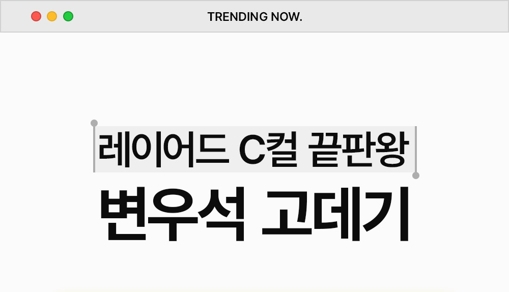 다슈 데일리 볼륨핏 스타일러 01