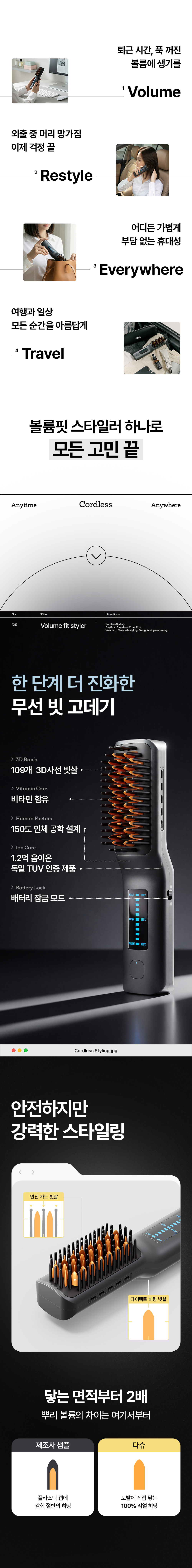 다슈 데일리 볼륨핏 스타일러 05